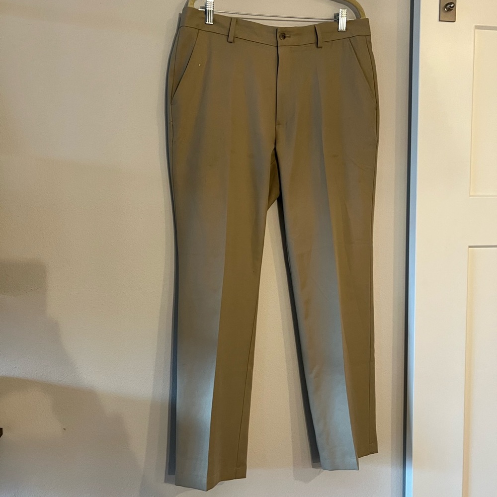 Greg Norman Golf Pants in Tan